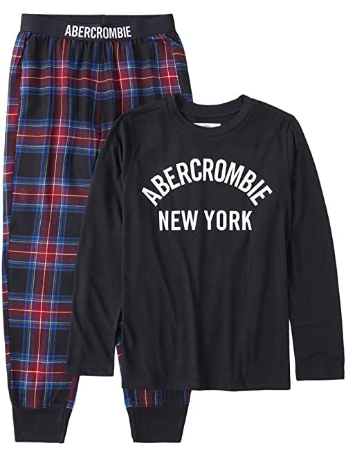 Abercrombie & Fitch abercrombie kids Flannel Pajama Set (Little Kids/Big Kids)