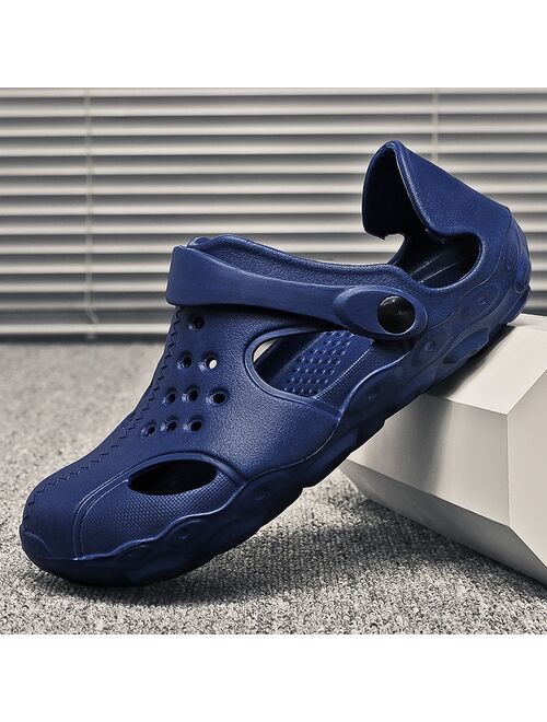 New 2021 Summer Fashion Man Beach EVA Sandals Classics Clogs Designer Shoes Men Casual Cheap Male Sandals Water Shoes