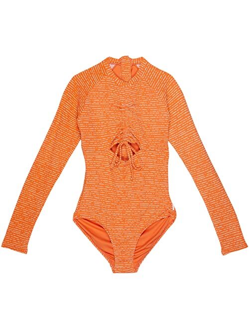Seafolly Retro Ruched Front One-Piece (Big Kids)