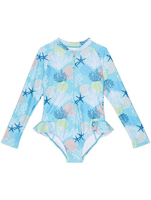 Seafolly Mini Me Sea Dive Long Sleeve One-Piece (Infant/Toddler/Little Kids)