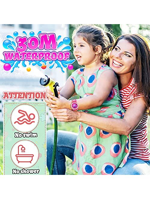 Dodosky Toys for 3-8 Year Old Kids, Toddler Watches for Girls Christmas Birthday Gifts for 4-10 Year Old Girls - Best Gifts