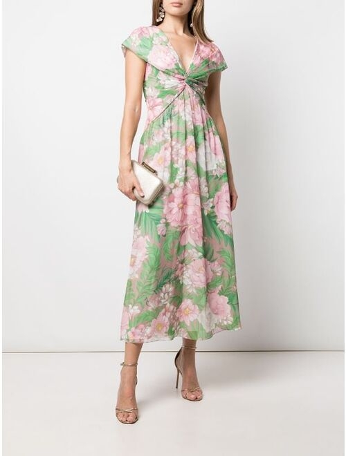 Tadashi Shoji Ausra floral-print dress