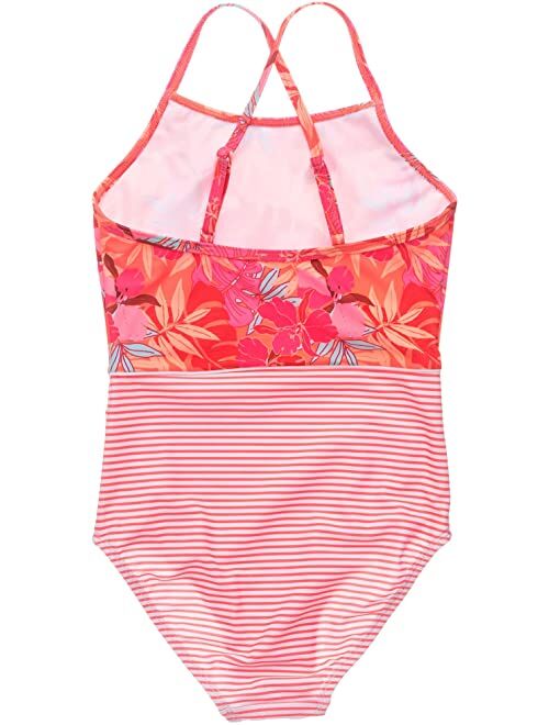 Snapper Rock Sustainable Tropical Punch Classic Crossback Swimsuit (Infant/Toddler/Little Kids/Big Kids)