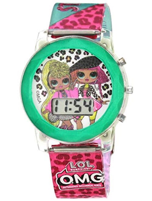 Accutime L.O.L. Surprise! LOL Girls' Quartz Watch (Model: LOL4308OMGAZ)