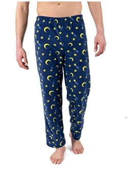 Men's Pajama Pants Fleece Lounge Sleep Pj Bottoms Christmas Pjs (Size XSmall-XXLarge)