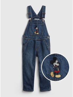 babyGap | Disney Mickey Mouse Denim Overalls