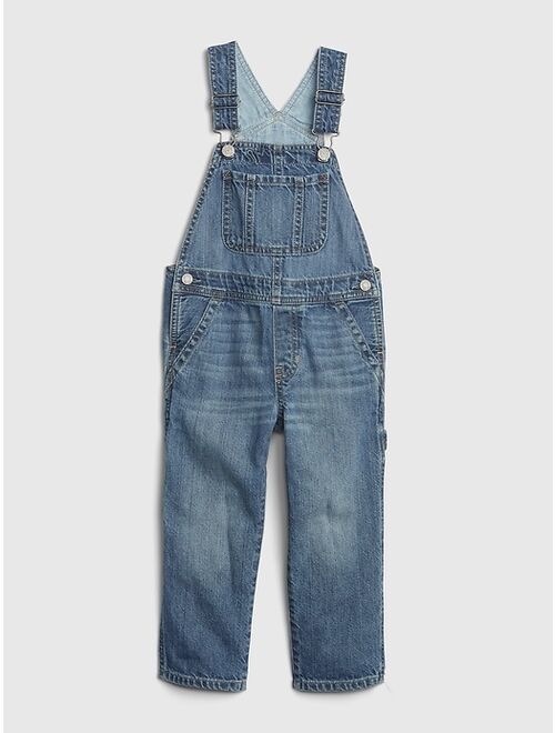 GAP Toddler Denim Overalls with Washwell™