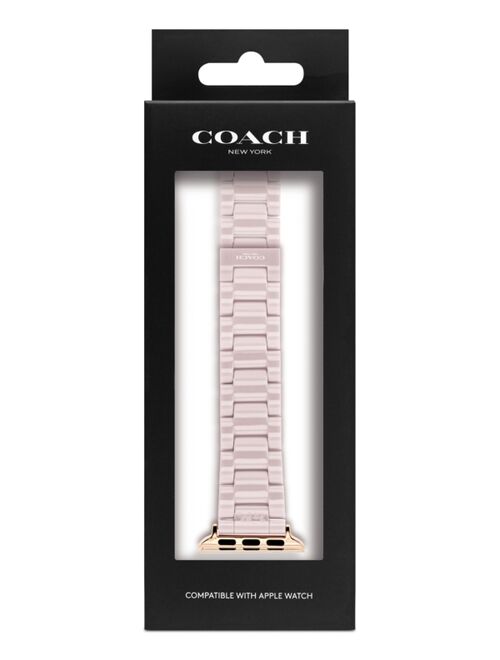 Coach Blush Ceramic 38/40mm Apple Watch® Band