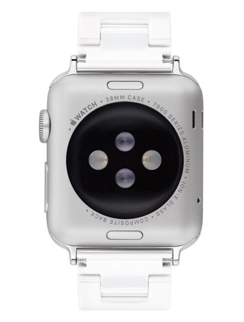 Coach White Ceramic 38/40mm Apple Watch® Band