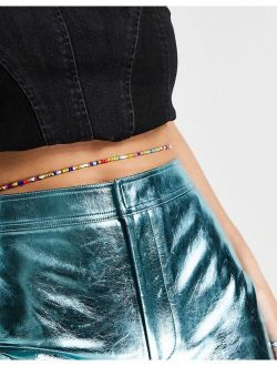 waist beads in multicolor design