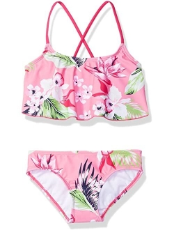 Alania Floral Flounce Bikini Beach Sport 2-piece Swimsuit