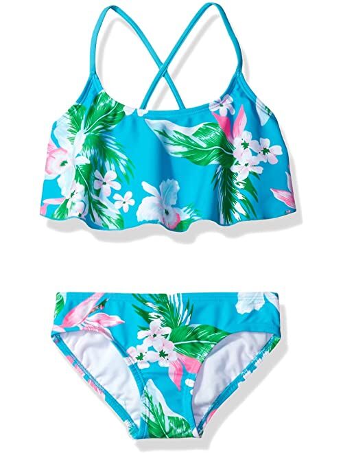 Kanu Surf Alania Floral Flounce Bikini Beach Sport 2-piece Swimsuit