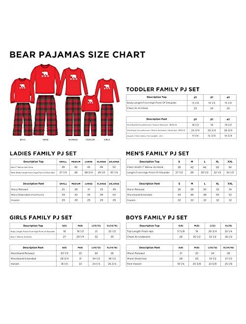 Mad Dog Concepts Matching Polar Bear Set Family Christmas Holiday Pajamas + Slipper Socks