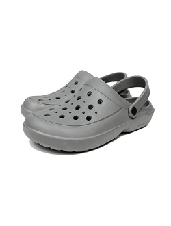 HAIDE Unisex Garden Clogs Shoes Slip on Water Shoes Work, Nurse Shoes