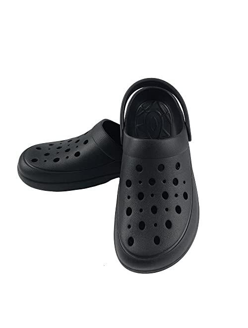 HAIDE Unisex Garden Clogs Shoes Slip on Water Shoes Work, Nurse Shoes