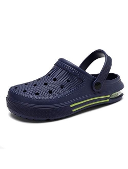 heyun Men Sports Sandals Men Outdoor Indoor Slippers Lightweight Sandals Garden Clogs Hiking Shoes Water Beach Shoes Male
