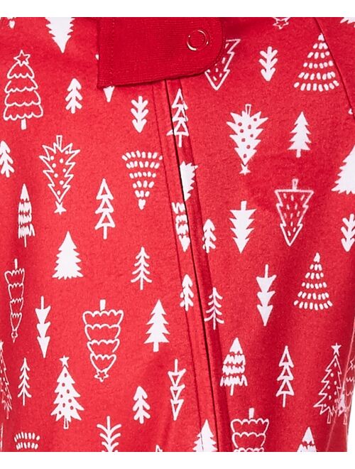 Family Pajamas Matching Baby Merry Trees Footed Family Pajama, Created for Macy's