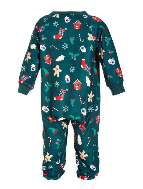 Family Pajamas Matching Baby So Elfing Merry Printed Footed Family Pajama