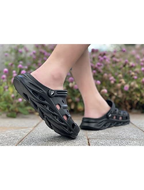 Buy KEMISANT Clogs Garden Shoes, Unisex Yard Slip On Shoes Mules for ...