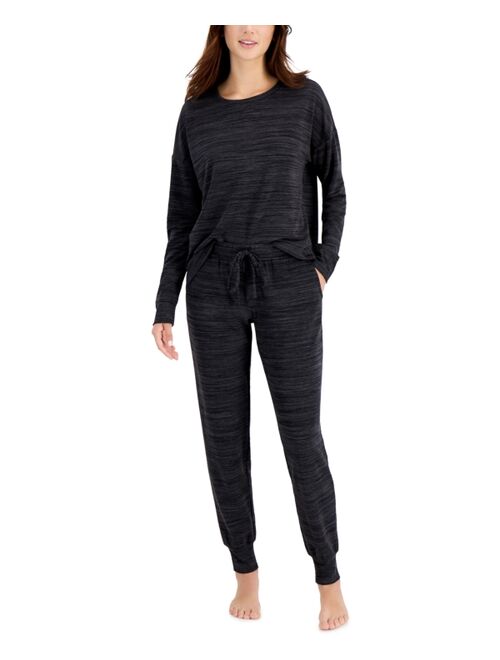 Alfani French Terry Pajama Set, Created for Macy's