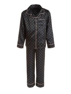 Girls Notch Collar Pajama Set, Created for Macy's