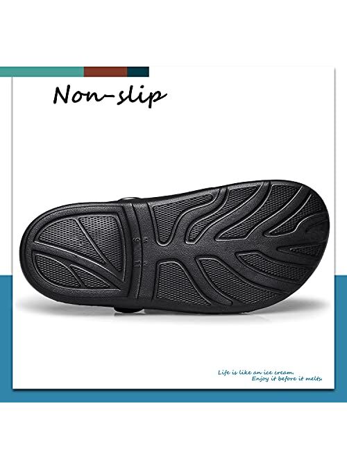 BNV Unisex Garden Clogs Shoes | Beach Water Shoes | Slip on Comfortable Shoes Air Cushion Sandals Slippers