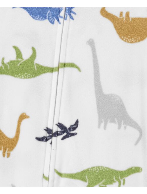 Carter's Baby Boys Dinosaur-Print Fleece Pajamas