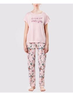 MOOD Pajamas Women's Ultra Soft Lost in Dreams Pajama Set