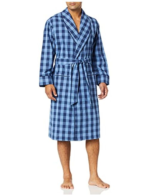 Nautica mens Long-sleeve Lightweight Cotton Woven-robe