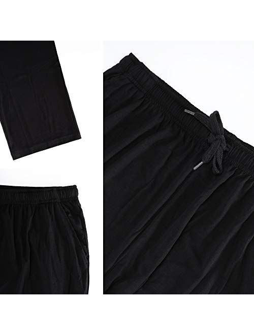 Decorus Lounge Shorts Pants Men's Sleep Pajama Soft Workout Gym Comfortable Breathable Shorts & Pants Trousers for Men
