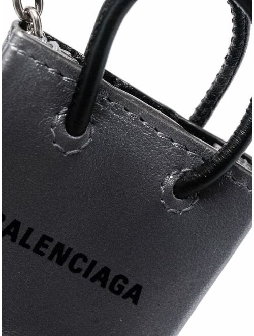 Balenciaga mini Shopping keyring
