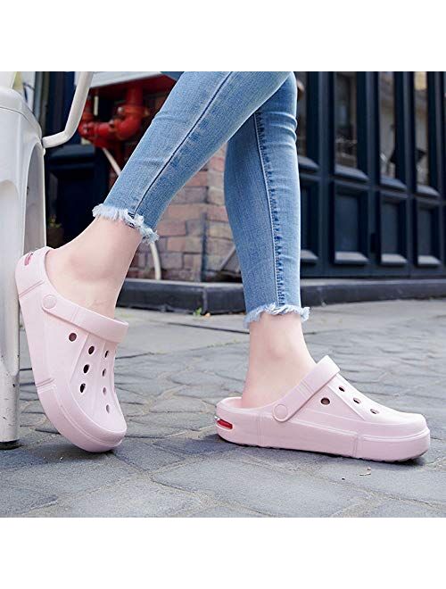 YUKTOPA Men's Women's Garden Shoes Air Cushion Shoes Quick Drying Sandals Breathable Non-Slip Outdoor Beach Shower Slippers