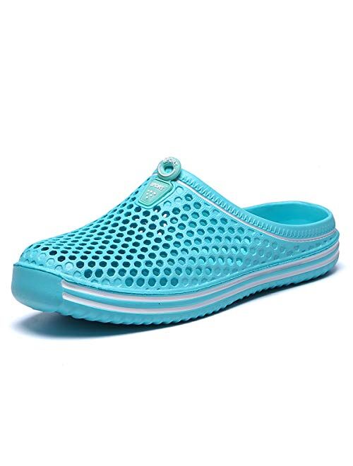 LIBINXIF Women Garden Clog Shoes Beach Sandals Breathable Slippers Shower Footwear Water Walking Shoes