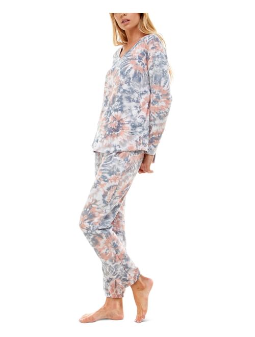 Roudelain Printed Brushed Butter Pajama Set