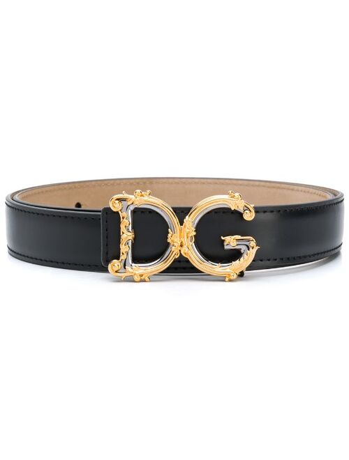 Dolce & Gabbana DG buckle belt