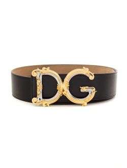 baroque DG logo belt