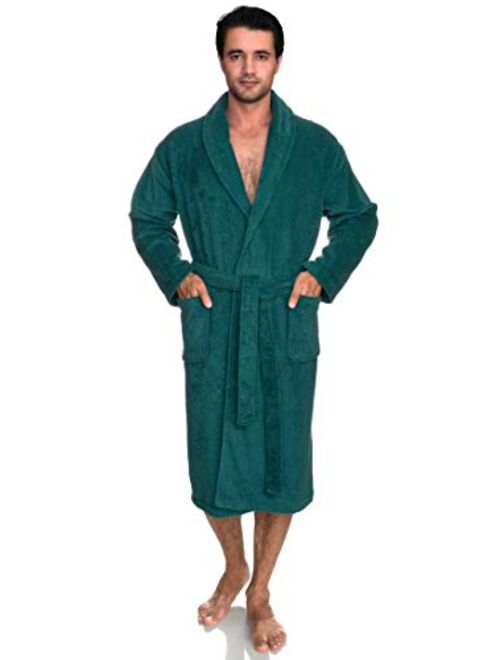TowelSelections Men's Robe, Turkish Cotton Luxury Terry Shawl Bathrobe