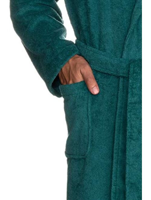 TowelSelections Men's Robe, Turkish Cotton Luxury Terry Shawl Bathrobe