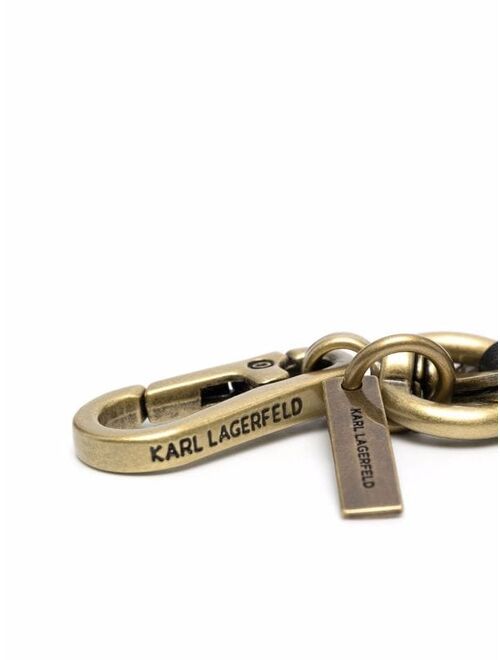 Karl Lagerfeld K/Ikonik Eve choup keychain