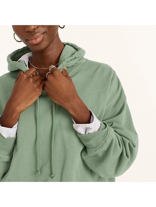 J.Crew University terry oversized hoodie