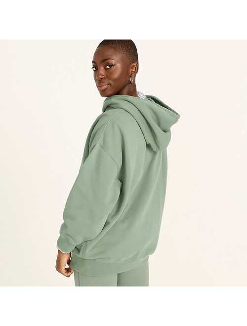 J.Crew University terry oversized hoodie