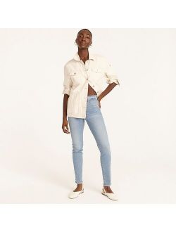 9'' high-rise toothpick jean in Marine wash