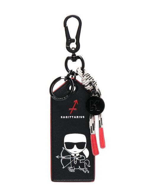 Karl Lagerfeld K/Zodiac Sagittarius keychain