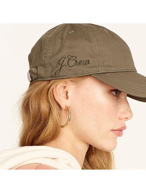 J.Crew Cotton baseball hat