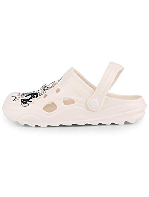 Kiyoh Men Women Garden Clogs Slip on Water Shoes Lightweight Beach Sandal Summer Cool Slipper for Outdoor Indoor