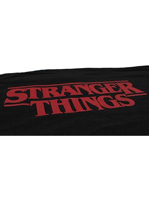 Mad Engine Stranger Things Men's TV Show Original Logo Adult Loungewear Pajama Pants
