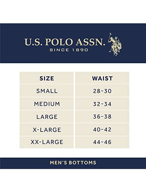 U.S. Polo Assn. Men's Pajama Pants - Ultra Soft Fleece Sleep and Lounge Pants (Size: S-XL)