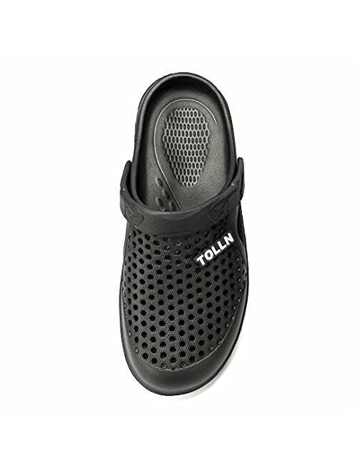 TOLLN Men Women Garden Shoes Clogs for Unisex Adults