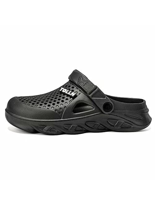 TOLLN Men Women Garden Shoes Clogs for Unisex Adults