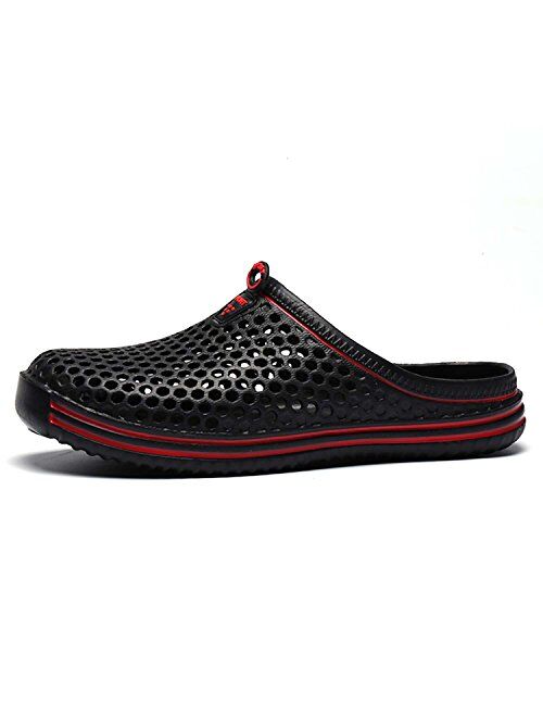 YUKTOPA Garden Clogs Shoes Women's Men's Breathable Mule Sandals Water Slippers Footwear